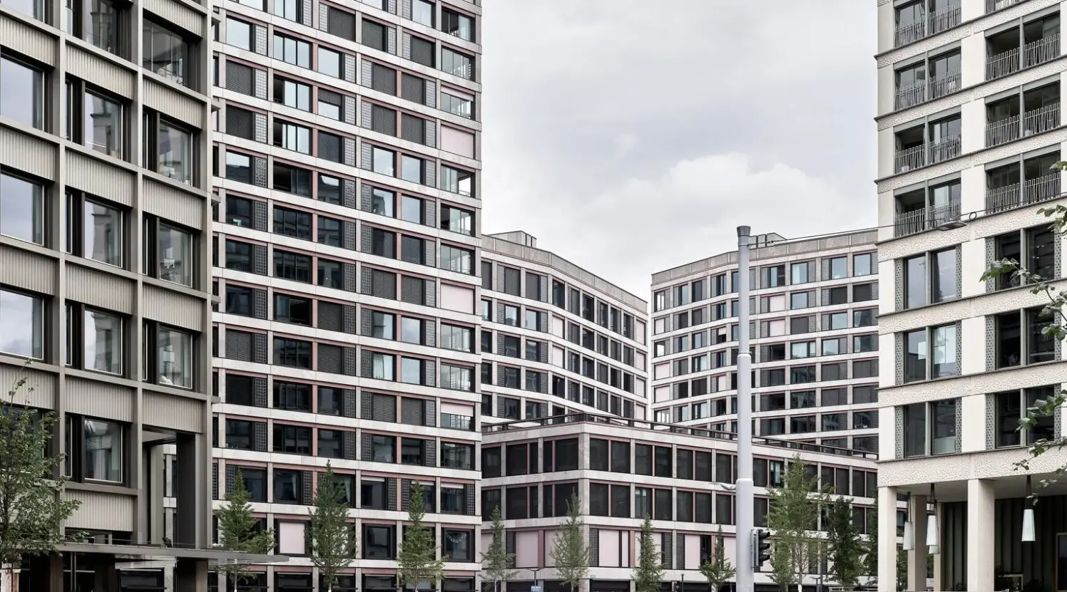 WÜB Europaallee «Baufeld F» Neubau Zürich