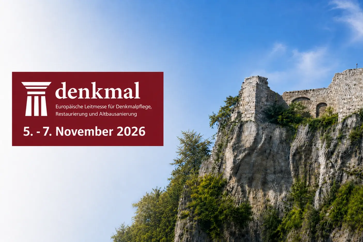 Burgruine in Blaubeuren - Referenz auf der denkmal
