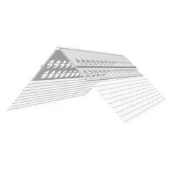 Treillis d'angle PVC flexible