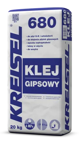 GIPS-KLEBEMÖRTEL 680