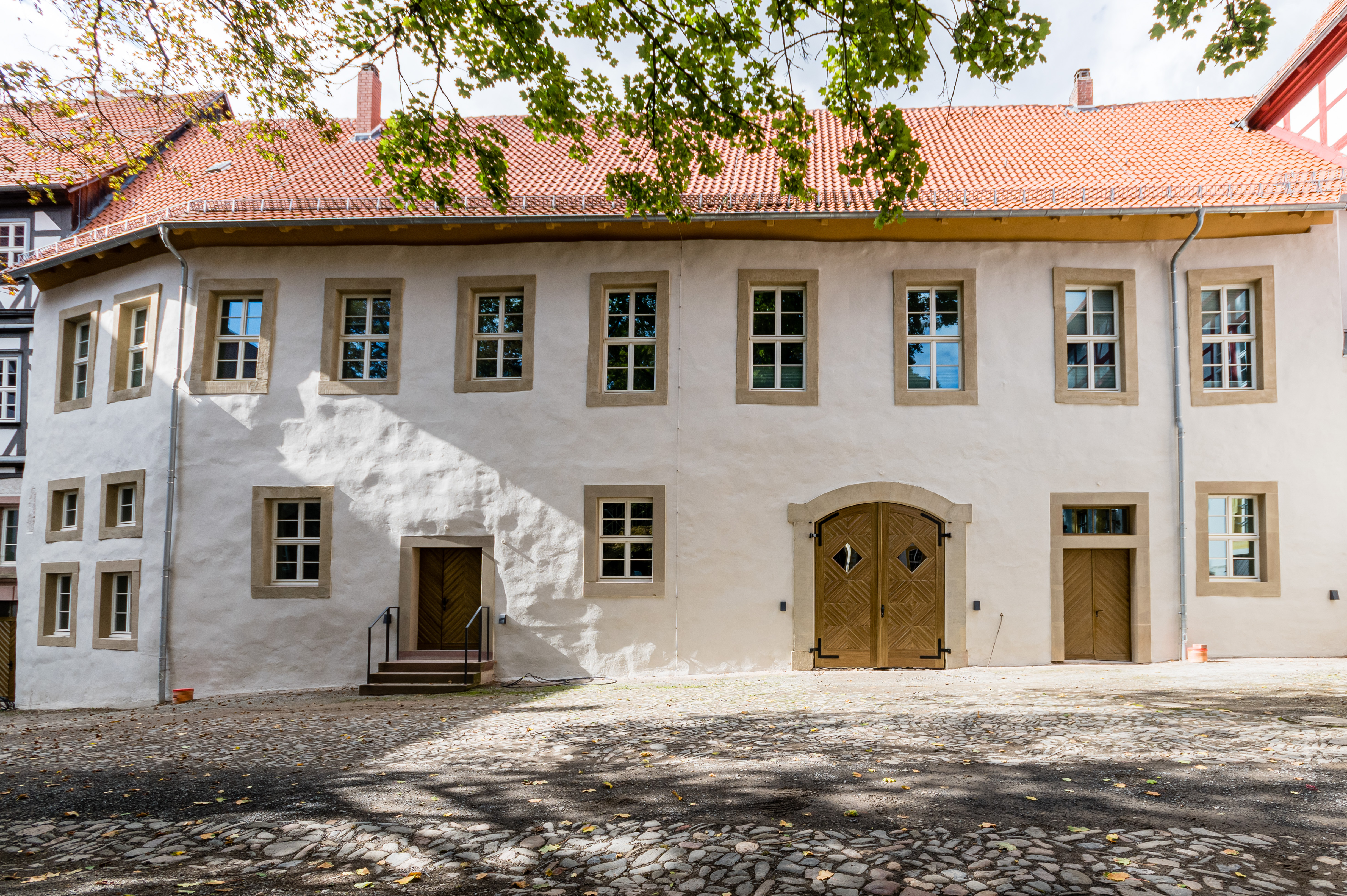 Schloss Herzberg am Harz – umfassend saniert mit neuer Innendämmung.