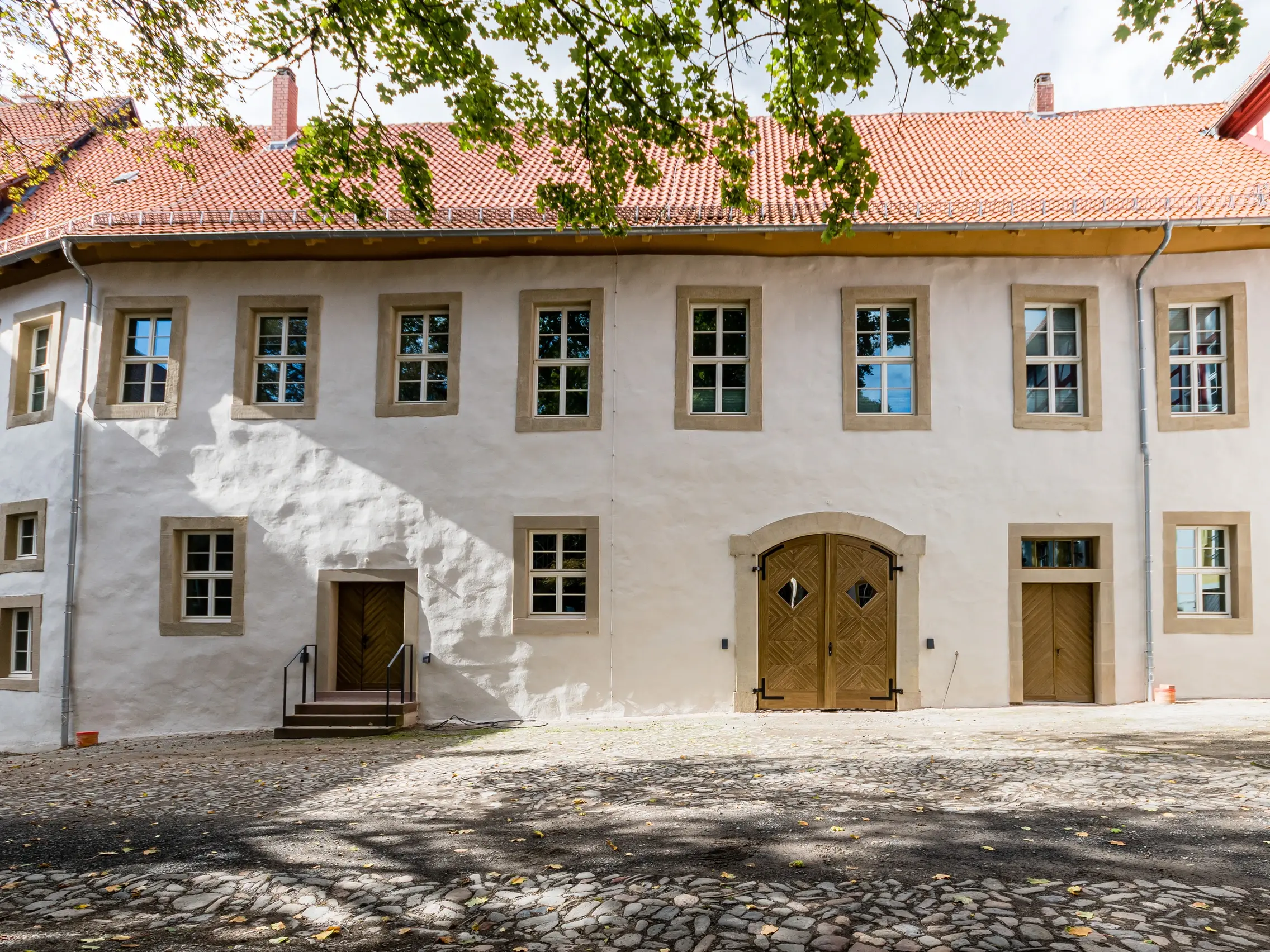 Schloss Herzberg am Harz – umfassend saniert mit neuer Innendämmung.