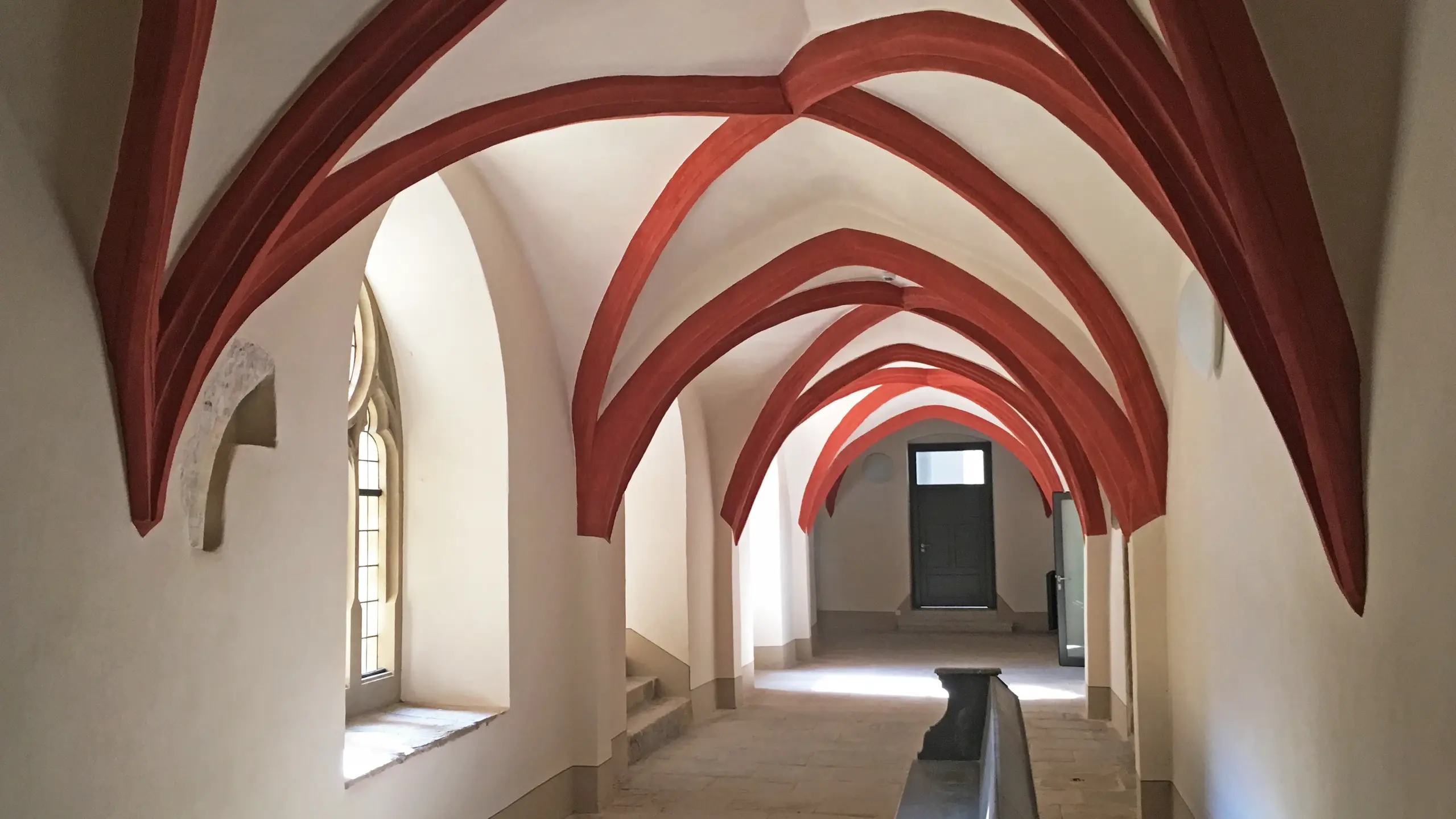 Sanierter Innenraum des Franziskanerkloster in Zeitz 