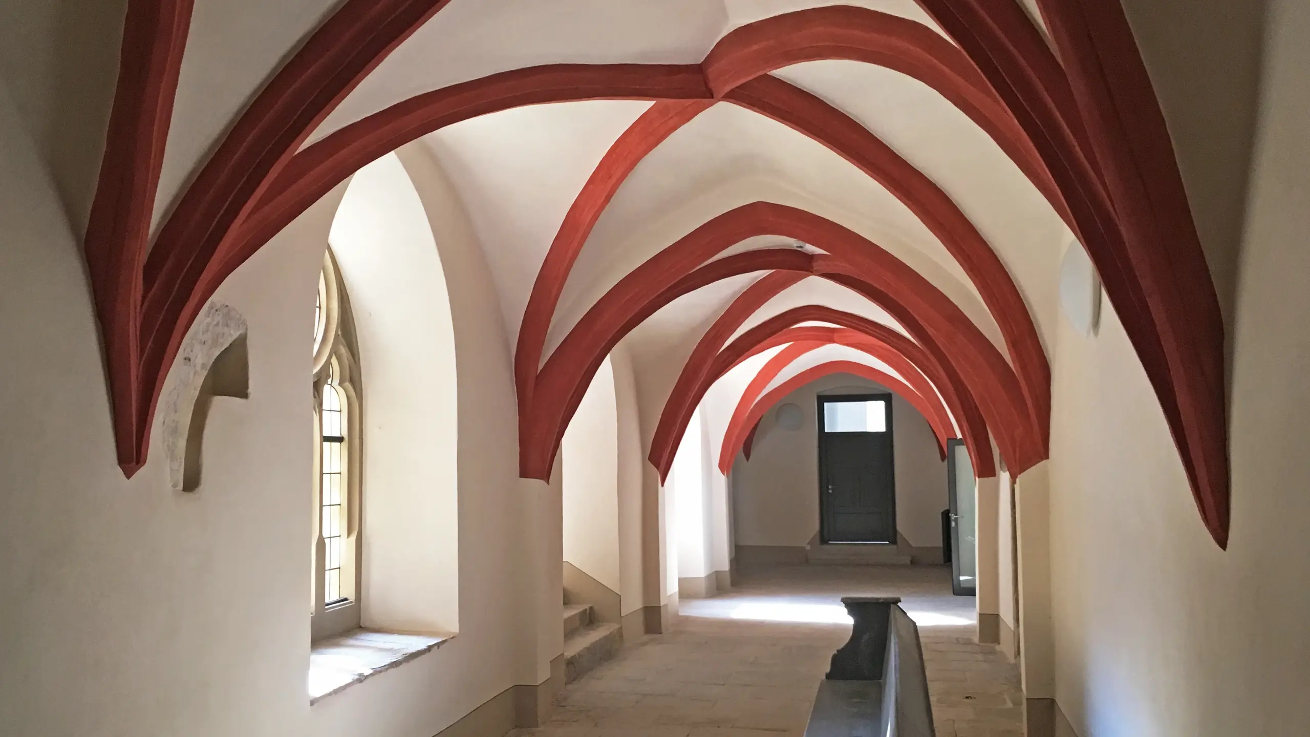 Saniertes denkmalgeschütztes Gebäude mit Innendämmung.
