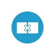 Icon für fugenlose Fassadendämmung ohne Wärmebrücken für eine durchgängige Dämmwirkung