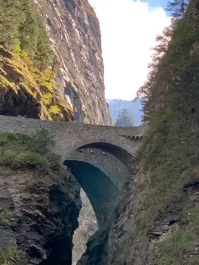 Pont Wildenerbrücke Viamala rénovation Zillis