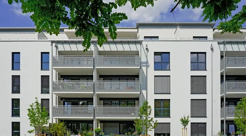 Schaummörtel wird Wandbaustoff in MFH in Freising