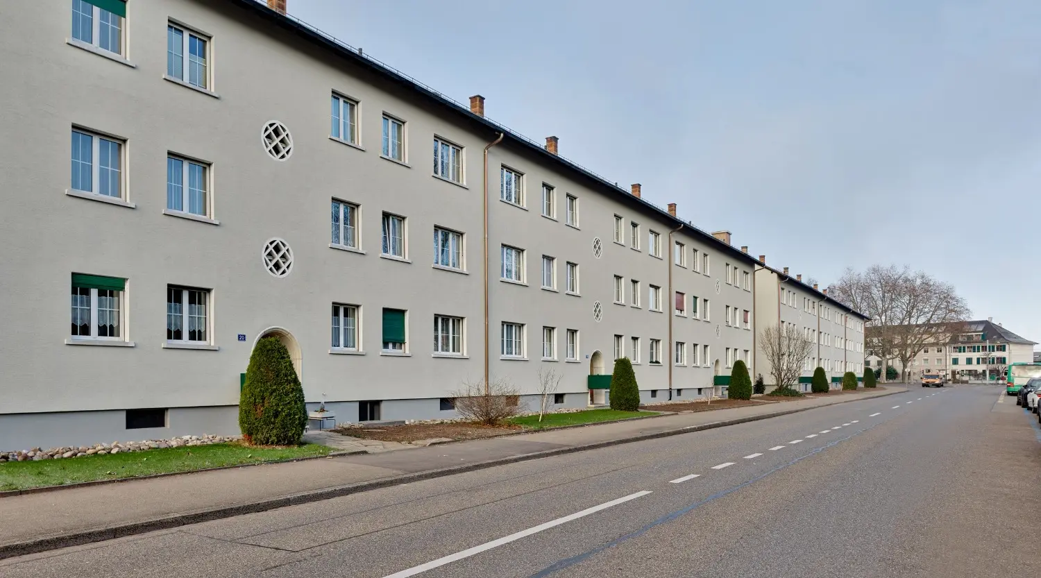 Ensemble résidentiel rénovation Riehen