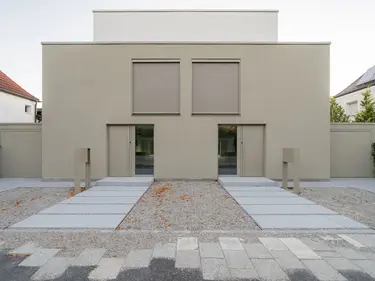 Einzigartiges Erscheinungsbild einer Villa in München dank mineralischer Putze