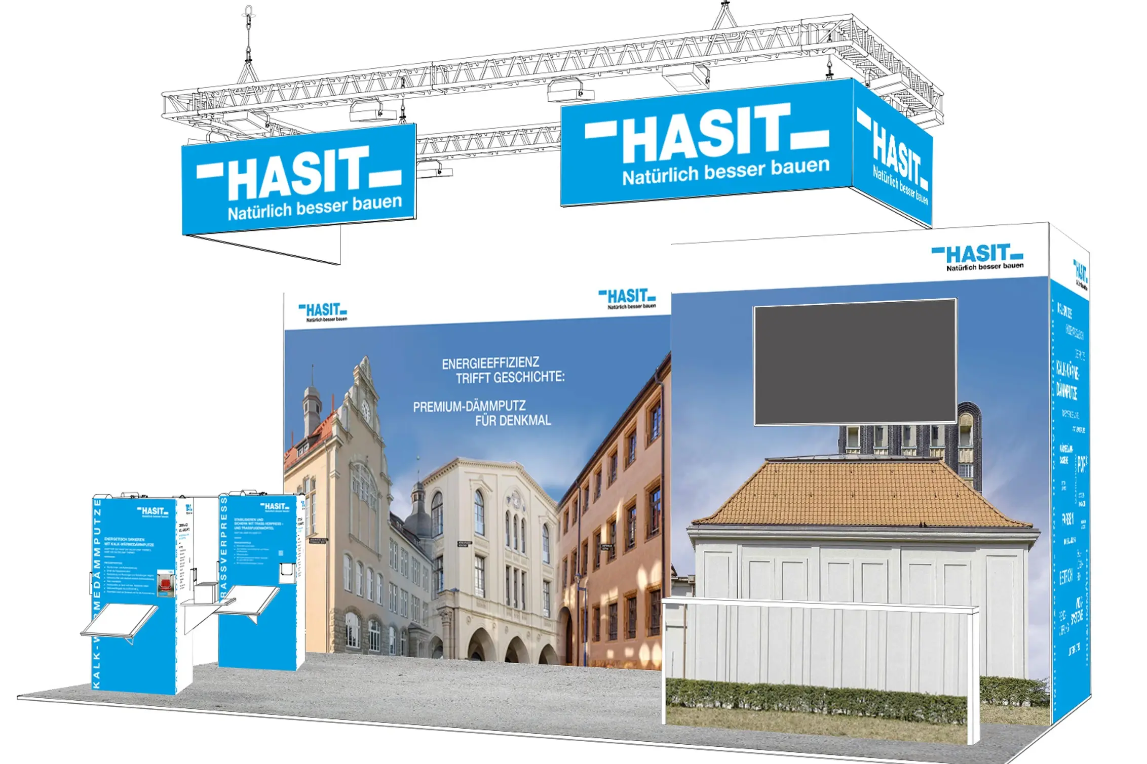 HASIT Messestand auf der denkmal Leipzig