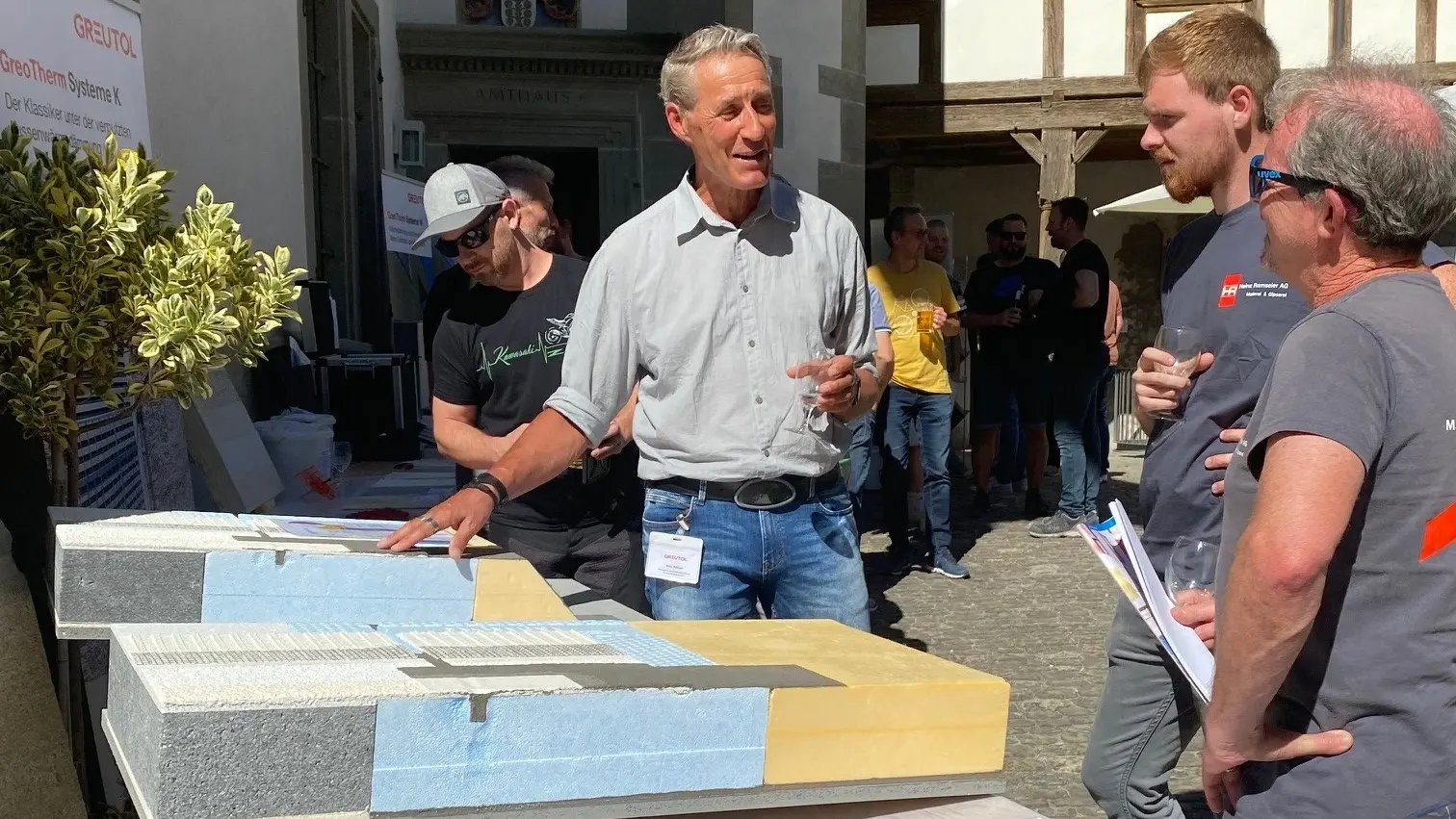 ADM Produktpresentation an Treffpunkt Greutol Schloss Laupen