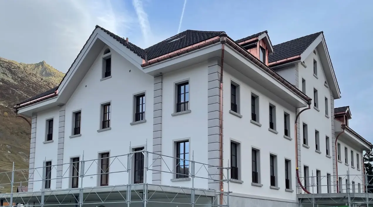 Immeuble collectif «Hôtel Meyerhof» rénovation Hospental