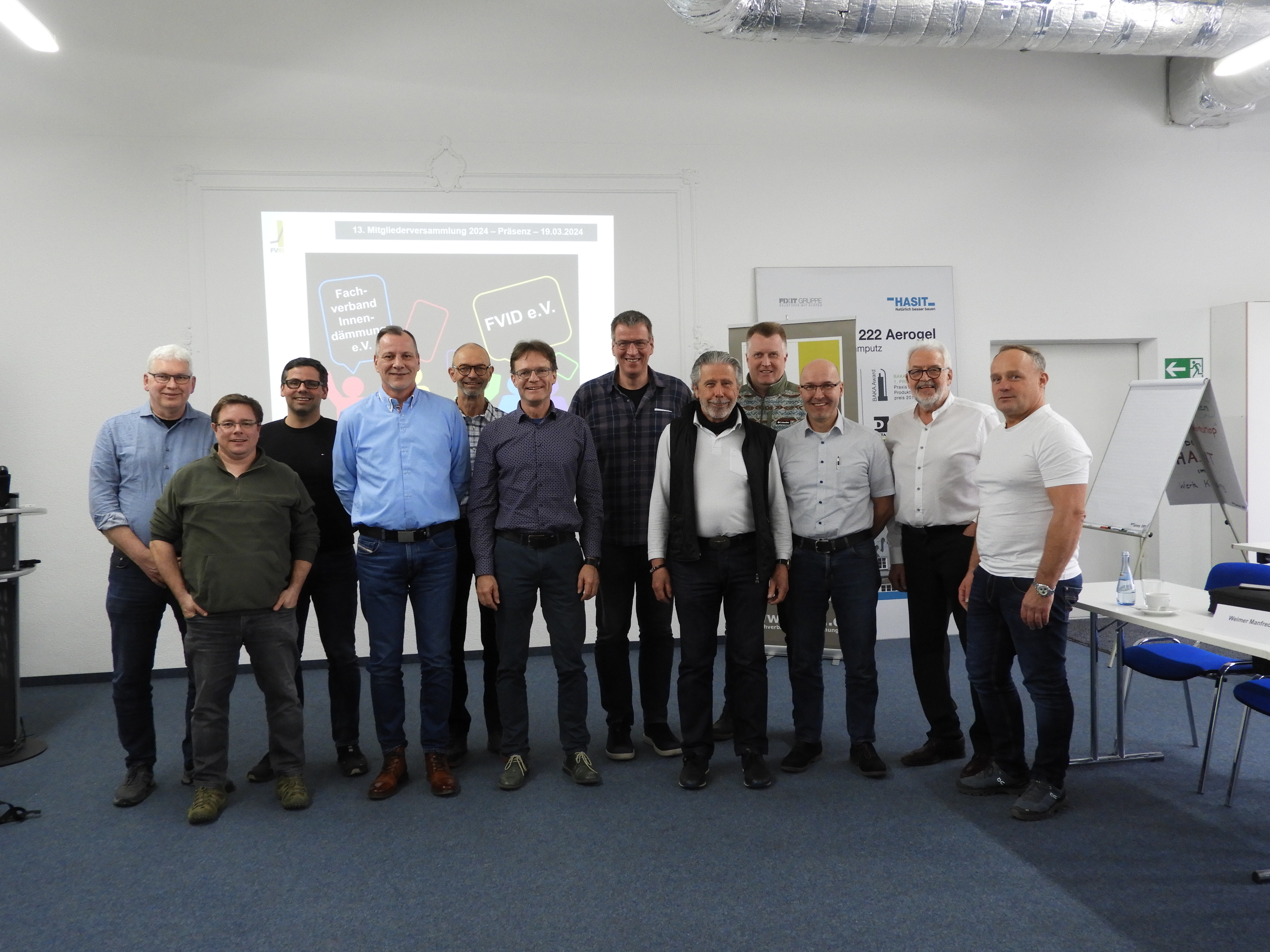 Teilnehmerbild des Fachverbands Innendämmung e.V. (FVID) bei HASIT