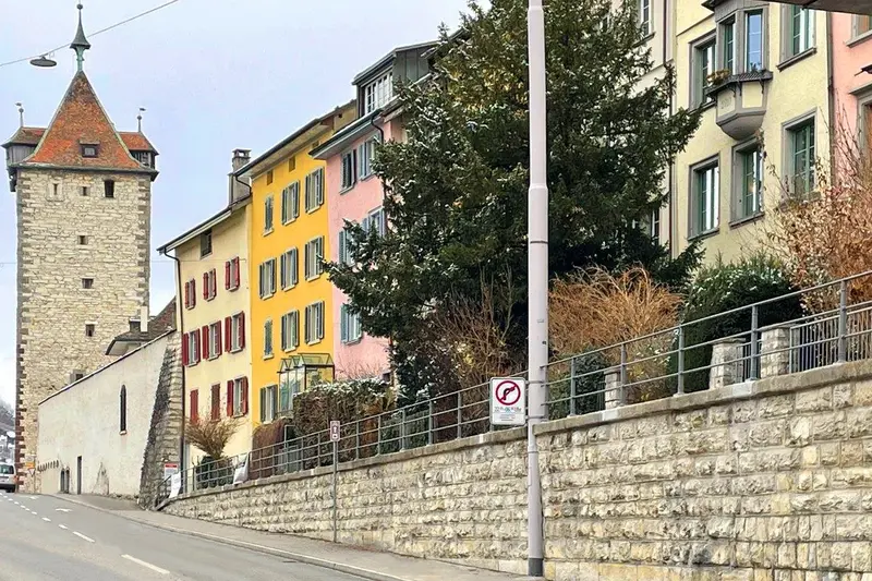 Kalksteinmauer «Grabenstrasse» Steinersatz Schaffhausen