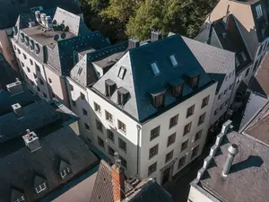 Das sanierte Wohnhaus Salzgasse 10 in Köln 