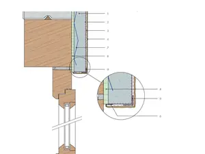 Dessin détaillé Fixit 222 Aerogel Intérieur