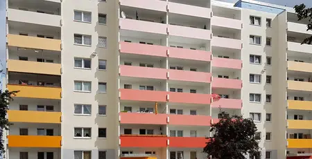 Plattenbau Schönefeld, Berlin (D)