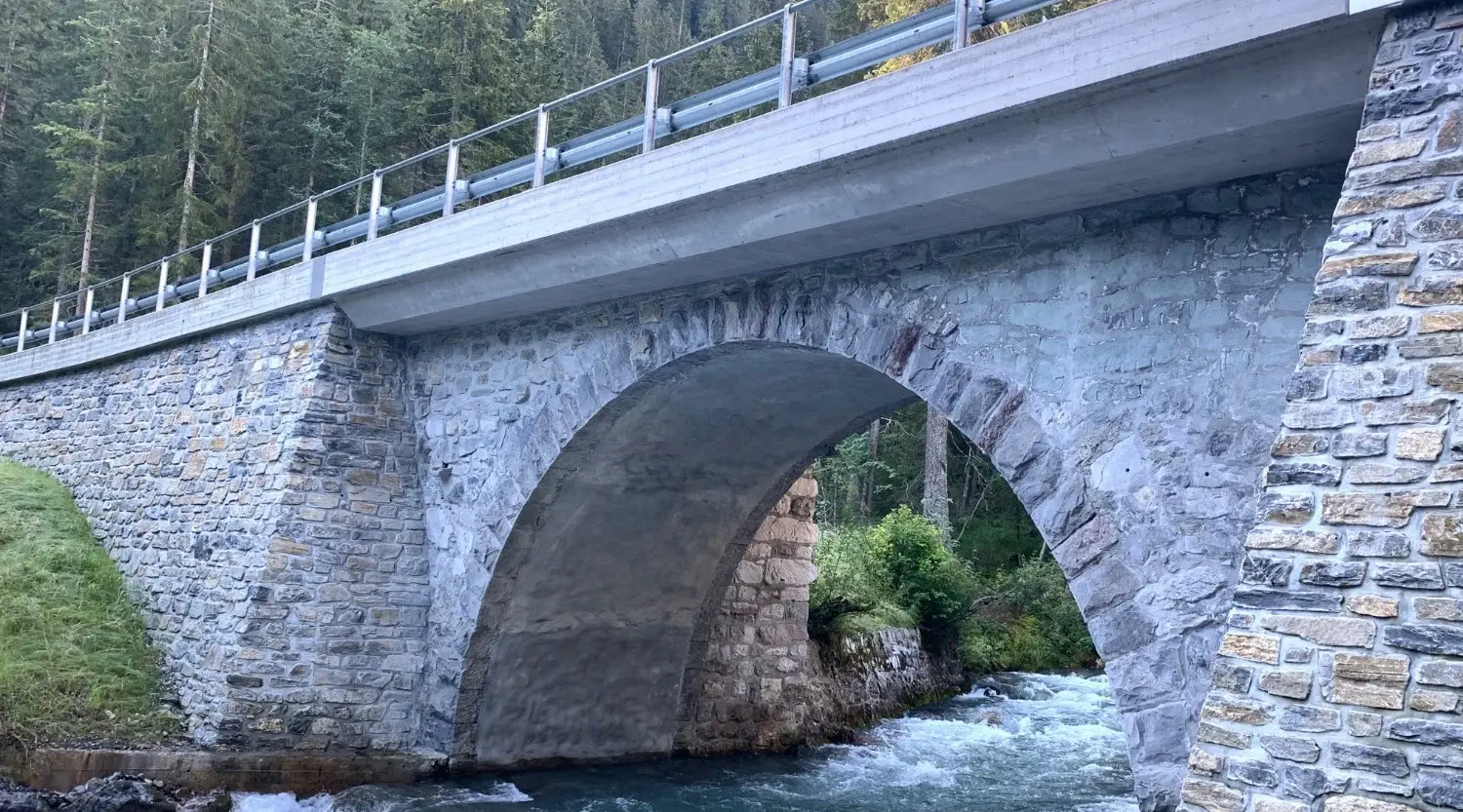 Pont de la Plessur rénovation Litzirüti