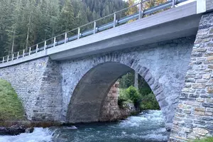 Pont de la Plessur rénovation Litzirüti
