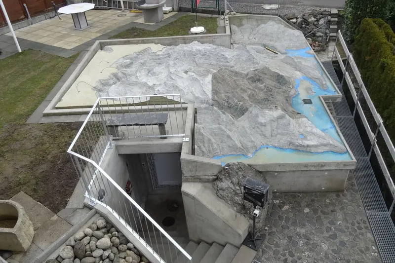 Unterkellerung Relief «Nidwalden 4’000» Neubau Beckenried Fixit 508 P C Pumpbeton