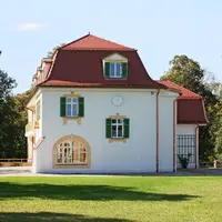 Seitenansicht der Gabriel von Seidl-Villa