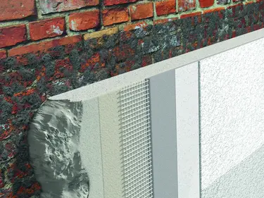 Dämmputzsystem mit unserem Aerogeldämmputz für eine leistungsstarke Wärmedämmung