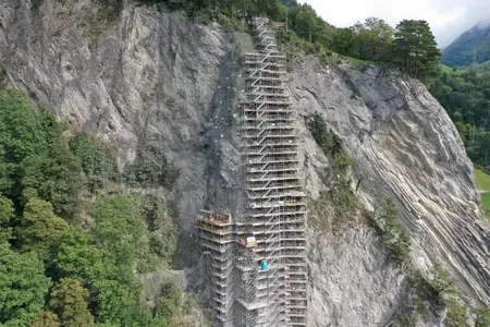 Felssicherung «Axenstrasse» Neubau Sisikon
