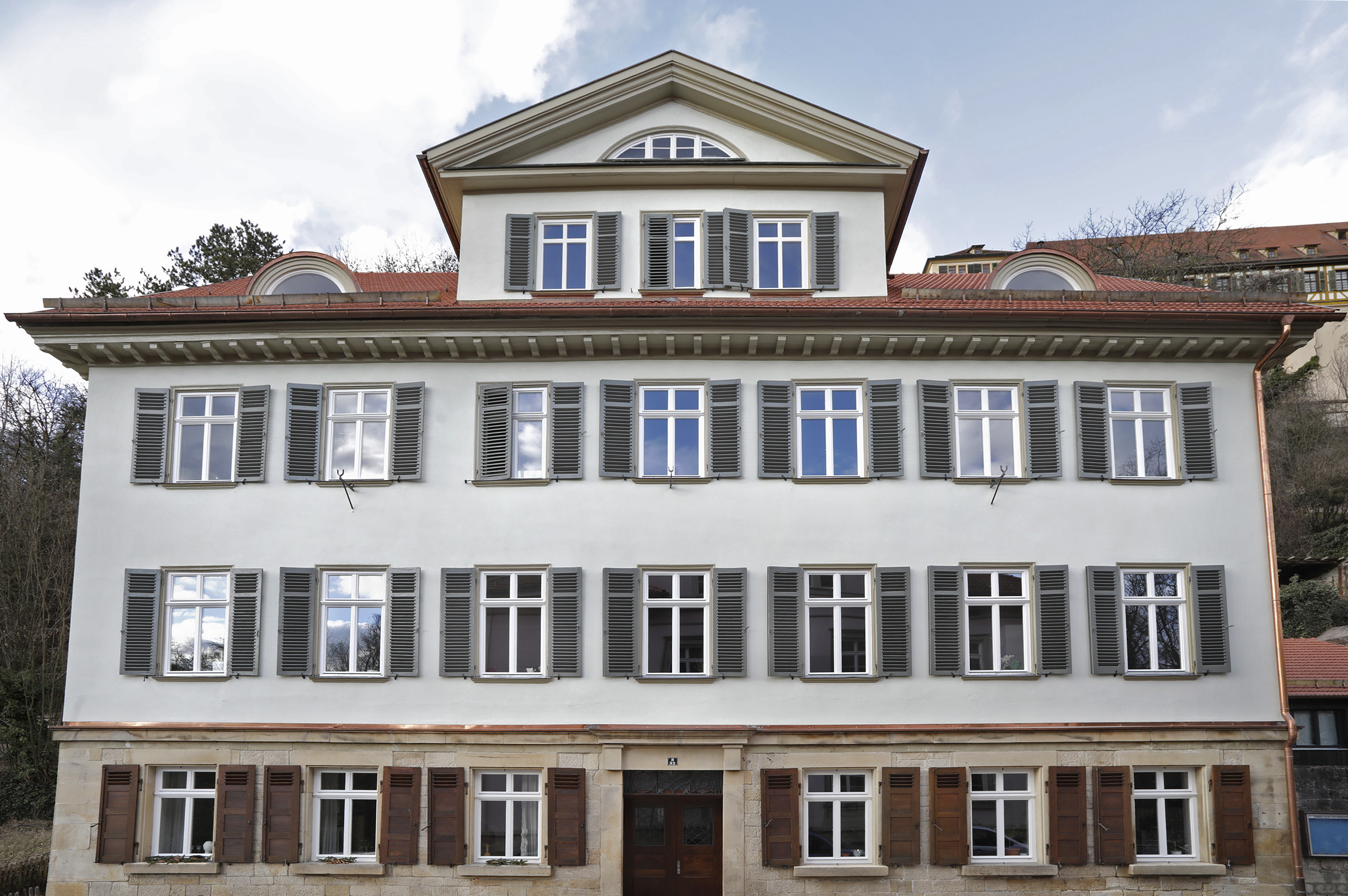 Renovierte Referenz mit unseren Renovierputzen