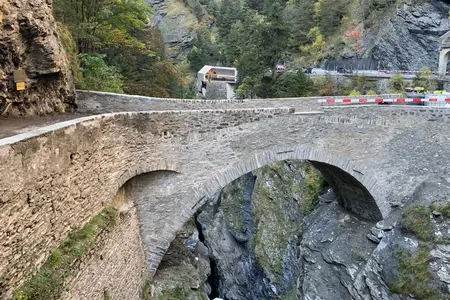 Pont Wildenerbrücke Viamala rénovation Zillis