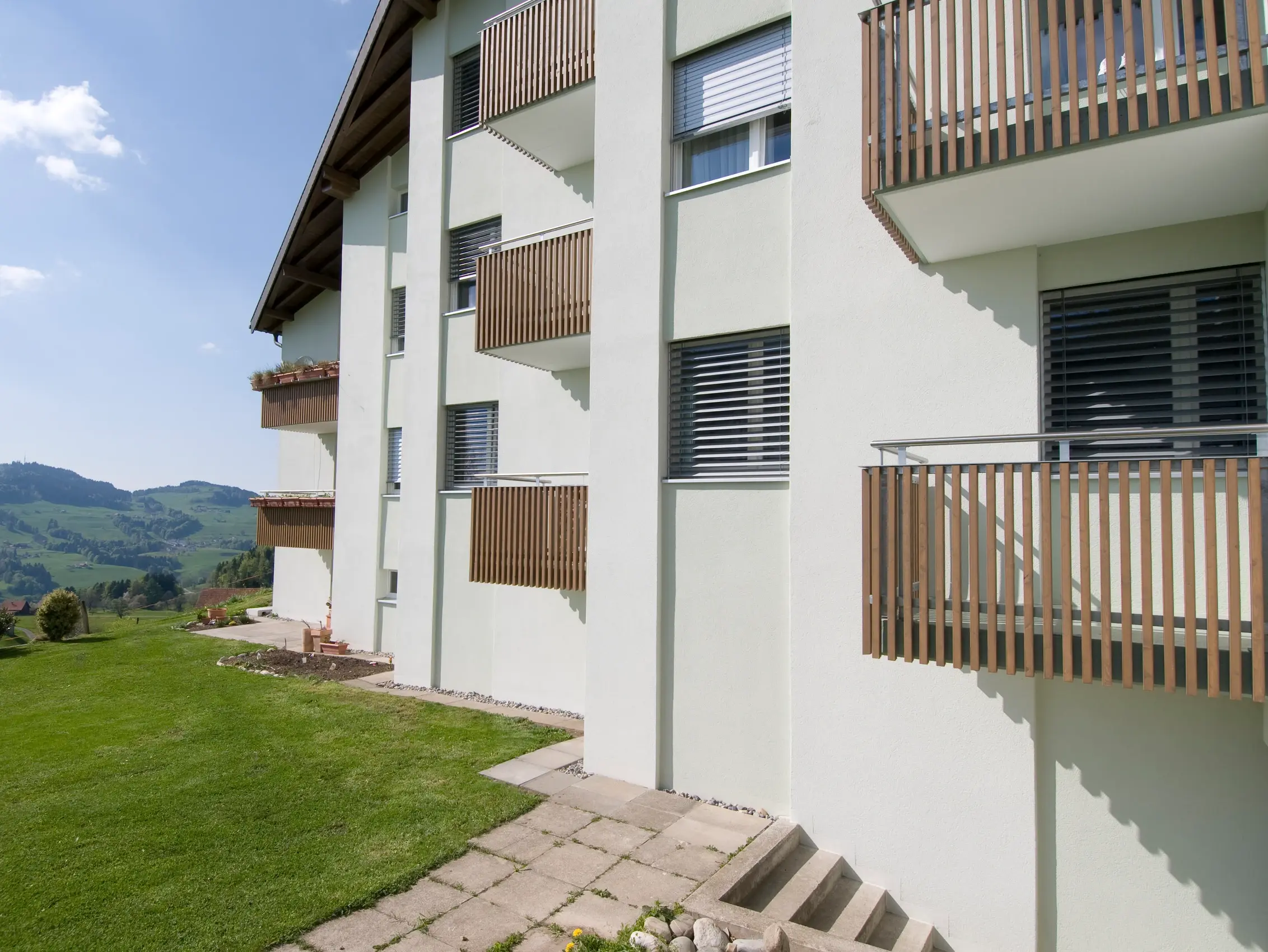 Betriebsgebäude Chrinnenstrasse Faltigberg