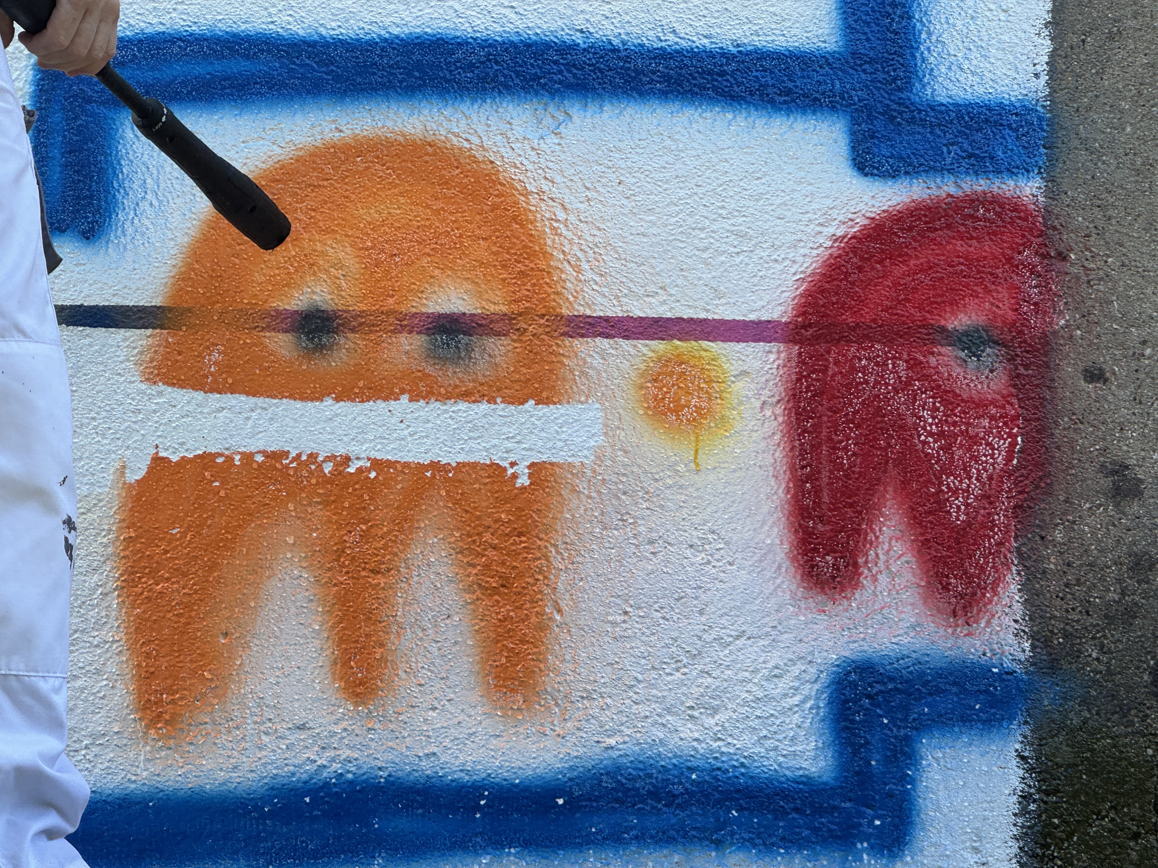 einfach Graffiti entfernen