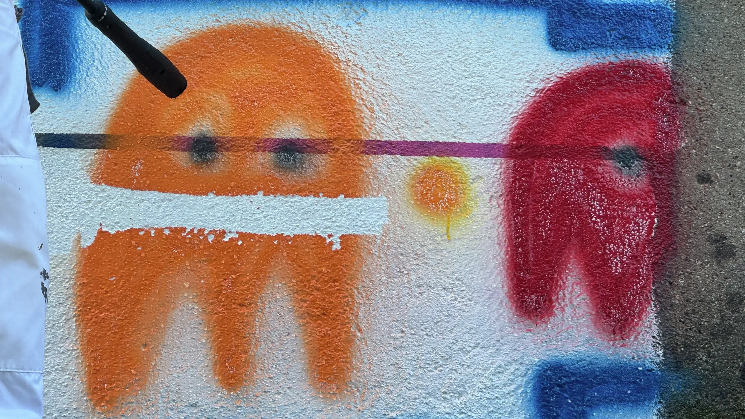 einfach Graffiti entfernen