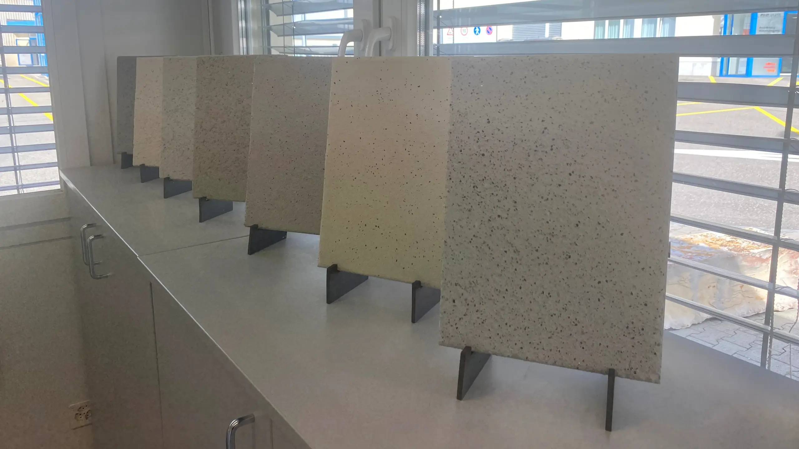 Musterplatten der Musterzentrale Otelfingen