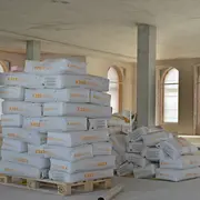 FIXIT Aerogel-Säcke auf der Baustelle