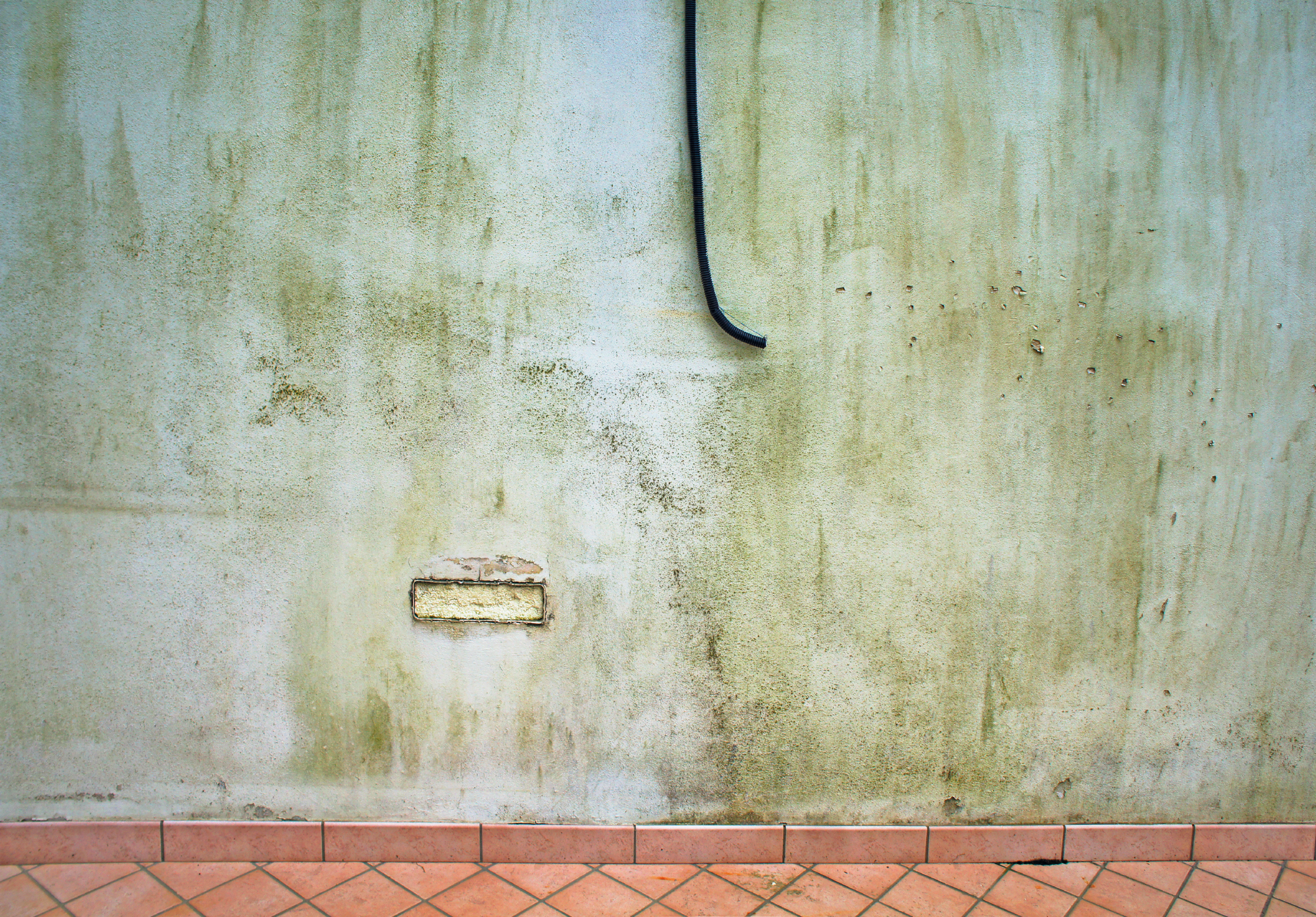 Renovierungsbedürftiges Mauerwerk