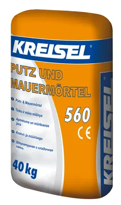 PUTZ UND MAUERMÖRTEL 560