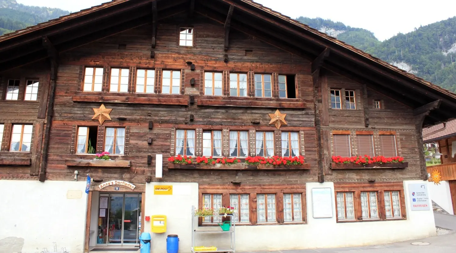 Bâtiment public « Gässlihaus » rénovation Brienzwiler
