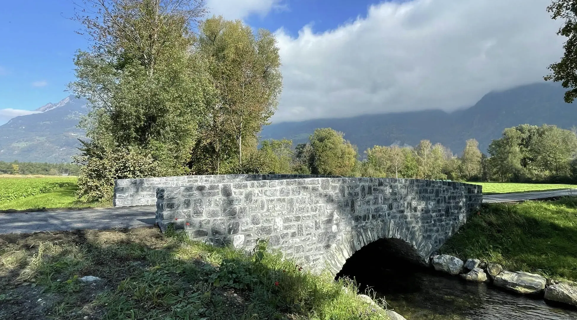 Brücken «Mülbach» Sanierung Rheinauen Wartau