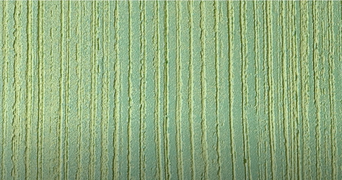 Hellgrüner Wand mit Design