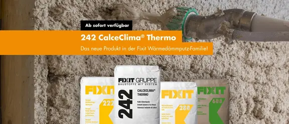 Fixit Produkte vor Dämmputz Applikation