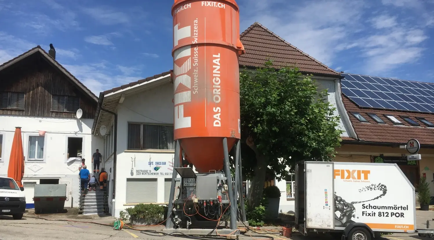 Restaurant rénovation Müntschemier