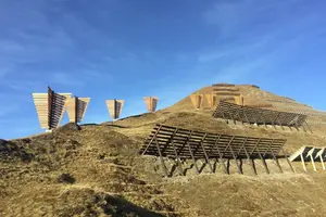 Ouvrage paravalanche « Chüenihorn »nouvelle construction St. Antönien