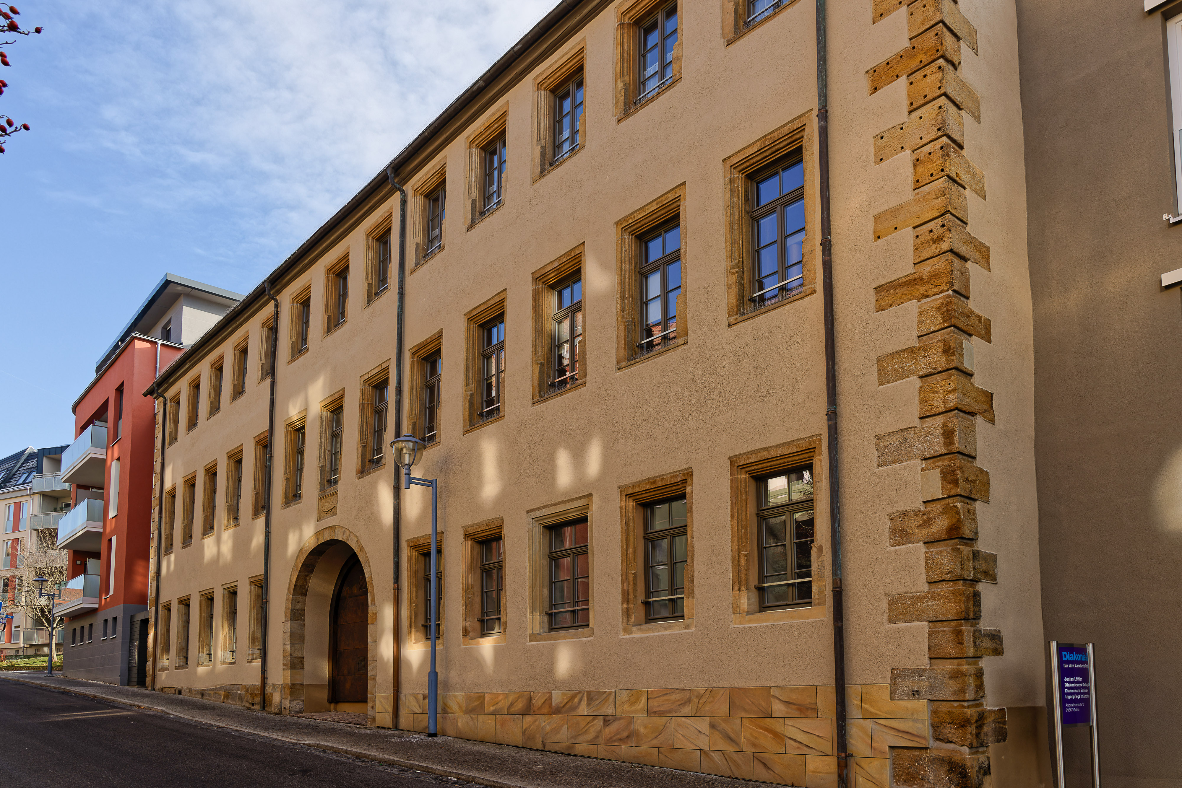 Neu saniertes Amtshaus in Gotha