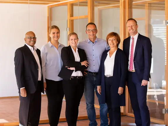 Gruppenbild von Mitarbeitern von HASIT