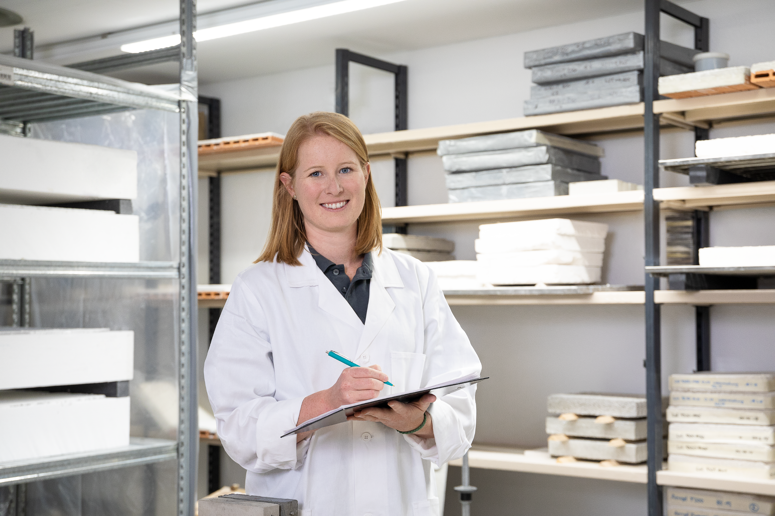 Employee in a warehouse