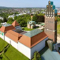Mathildenhöhe in Darmstadt, gedämmt mit dem Wärmedämmputz HASIT FIXIT 222.