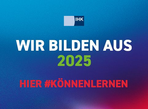 Banner: "Wir bilden aus 2025" 