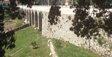 Brücke vom Kloster Monte Carmelo, Loano