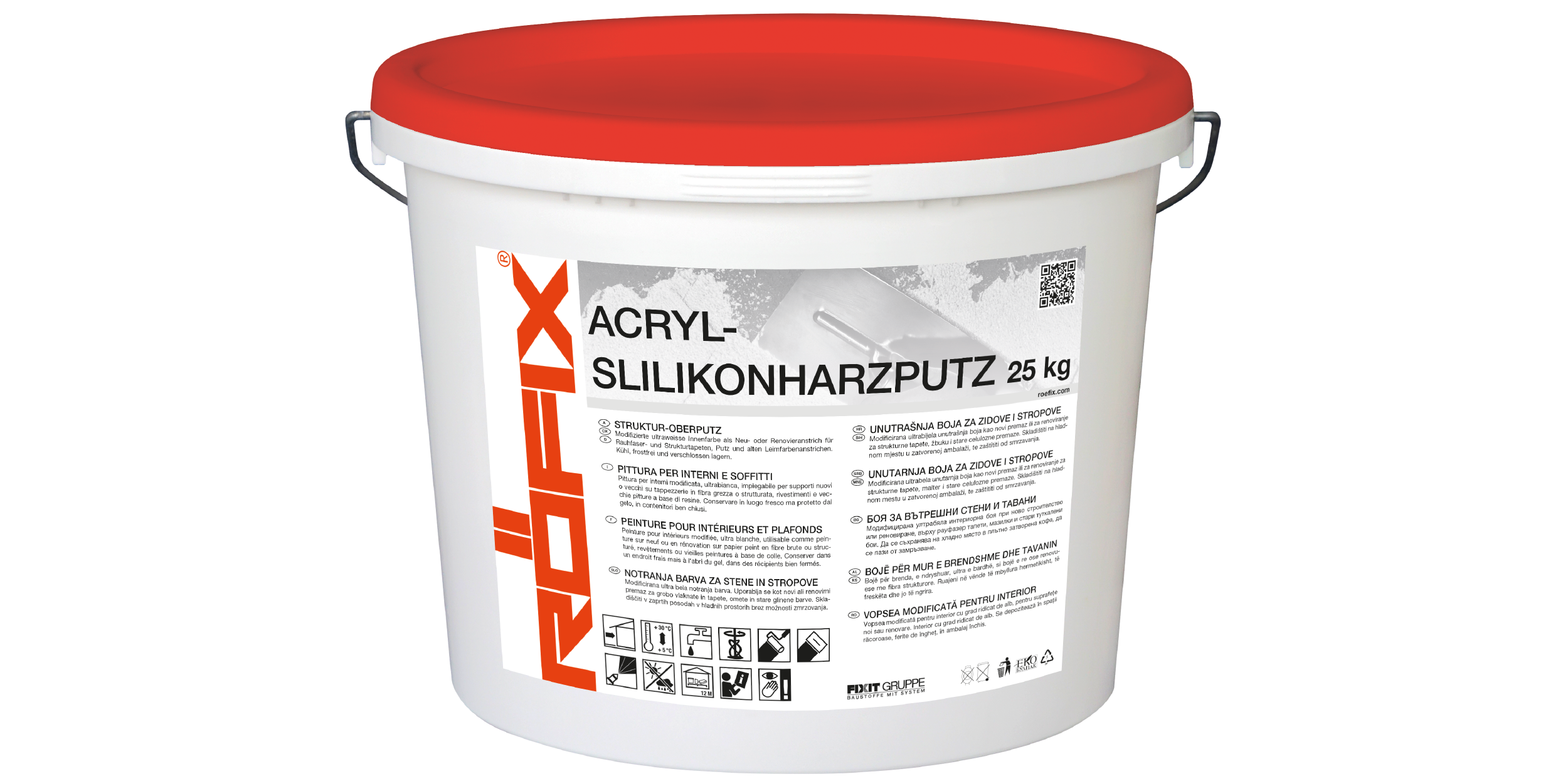 ROFIX Riv. Acril-Siloss.-0,7mmV-25kg-B