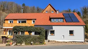 Einfamilienhaus in Egloffstein nach der Sanierung mit FOME